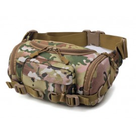 Tactical Waist Pack Fanny Bag Military Crossbody Shoulder Messenger Pack Outdoor Hunting Hiking Multifunctional Storage Bag