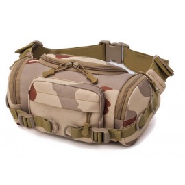 Tactical Waist Pack Fanny Bag Military Crossbody Shoulder Messenger Pack Outdoor Hunting Hiking Multifunctional Storage Bag