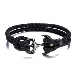 Women Black Stainless Steel Sport Buckle